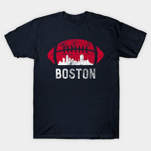 Boston Football T-Shirt by Sloop